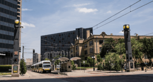 “Every dollar generated by and within development around our light rail stations has the ability improve our cities, provide economic mobility and stability to our residents, and grow opportunity for North Texas,” DART President and CEO Nadine Lee said. (DART Photograph)