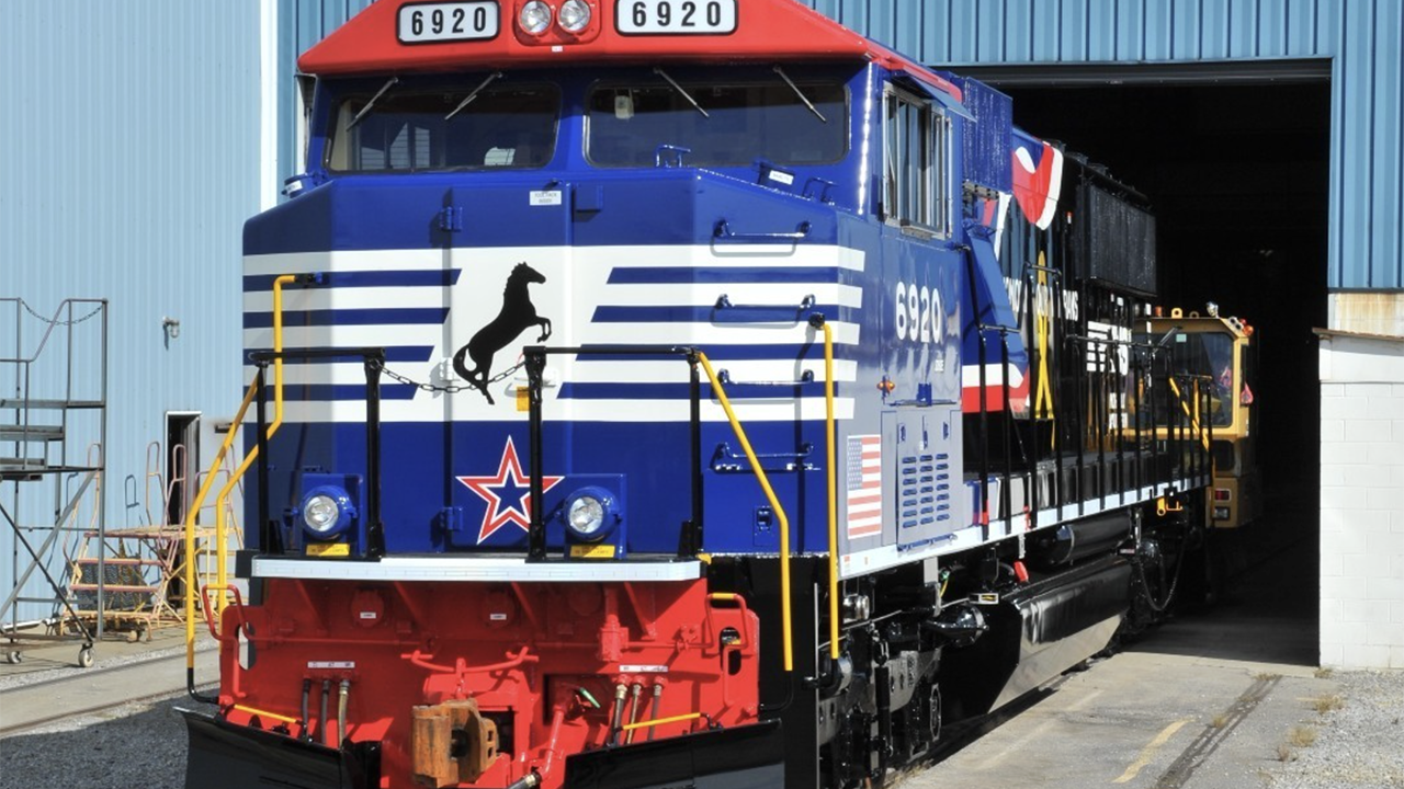 Norfolk Southern on Veterans Day honored the “service members who bring their leadership, discipline, and mission-focused mindset to our railroad.” (NS Photograph)