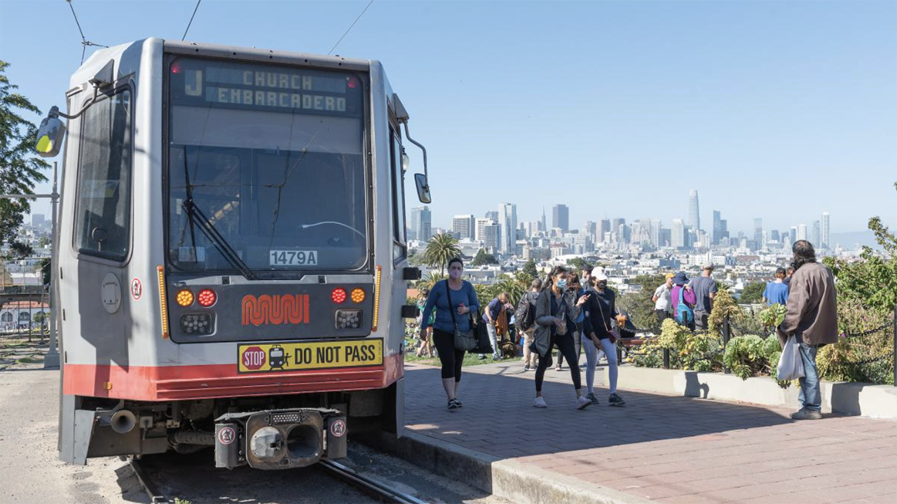SFMTA is saying “farewell” to an icon of San Francisco transit: Muni’s Breda-built LRVs. (Courtesy of SFMTA)