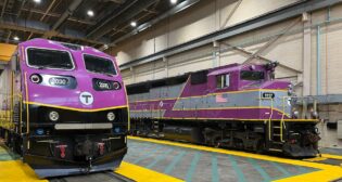 Three shortlisted teams have received initial Request for Proposals for managing, operating, and maintaining the MBTA Commuter Rail system; the current contract with Keolis Commuter Services expires June 30, 2027. (MBTA Photograph)