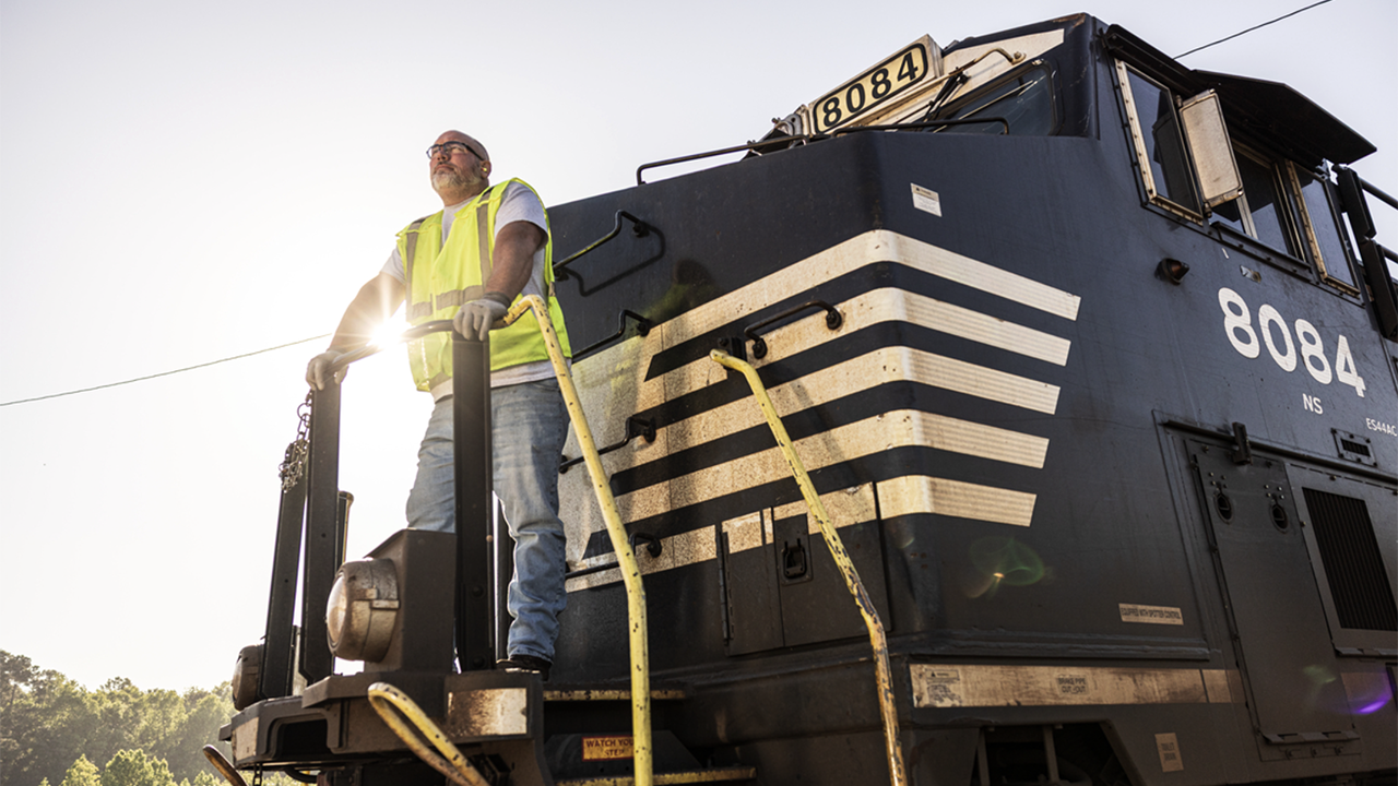 This year, we made meaningful investments across our network to improve our railroad, our industry, and the communities we serve. (NS Photograph)