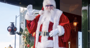 “This past weekend, the Great Western Railway of Colorado (GWR) once again had the honor of delivering Santa to Boardwalk Park—a tradition our team has proudly supported for more than a decade,” GWR’s parent company, OmniTRAX, reported via social media on Dec. 9. (Courtesy of OmniTRAX)