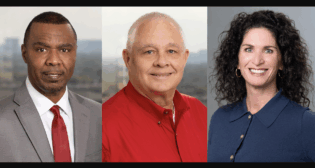 Phil Logan (left) and Michael Payne of TNW Corporation, and Kristi App of the Port of New Orleans. (Photographs courtesy of the respective organizations)