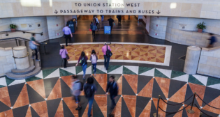 The proposed CV Rail intercity passenger service would span approximately 144 miles, linking the City of Coachella, Calif., with Union Station in Downtown Los Angeles. (Courtesy of RCTC)