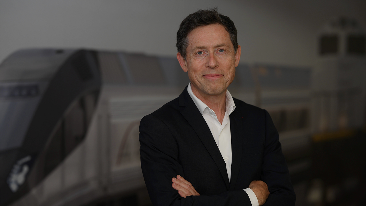 Nicolas Petrovic as CEO of Brightline Holdings LLC (Courtesy of Brightline Trains)