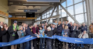“The full 2 Line is officially open for passenger service - connecting people to jobs, housing, entertainment, and more,” Sound Transit reported via social media on March 28. (Screen grab from Sound Transit video)