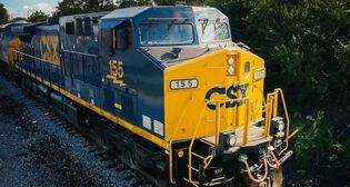 Infosys has completing a data modernization program for CSX that will allow the railroad “to unlock new opportunities in predictive maintenance, logistics optimization and operational efficiency.” (CSX Photograph)