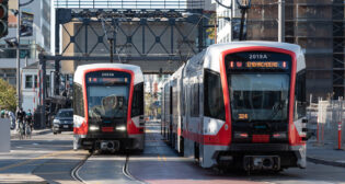 Muni operates buses, light rail Metro trains, historic streetcars and iconic cable cars in San Francisco. (SFMTA Photograph)