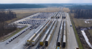 “Excellence is a habit, and our team at the Marysville terminal has proven it once again!” CSX reported via LinkedIn on Feb. 4. (Screen grab from CSX video)