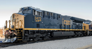 “Our locomotive fleet is a fundamental element of our safe and reliable railroad,” CSX Executive Vice President and Chief Operating Officer Mike Cory said. (Courtesy of CSX/Wabtec)