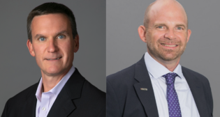 Eric Sifferlen of RailPros (left) and Greg Boulanger of HNTB. (Photographs courtesy of the respective organizations)