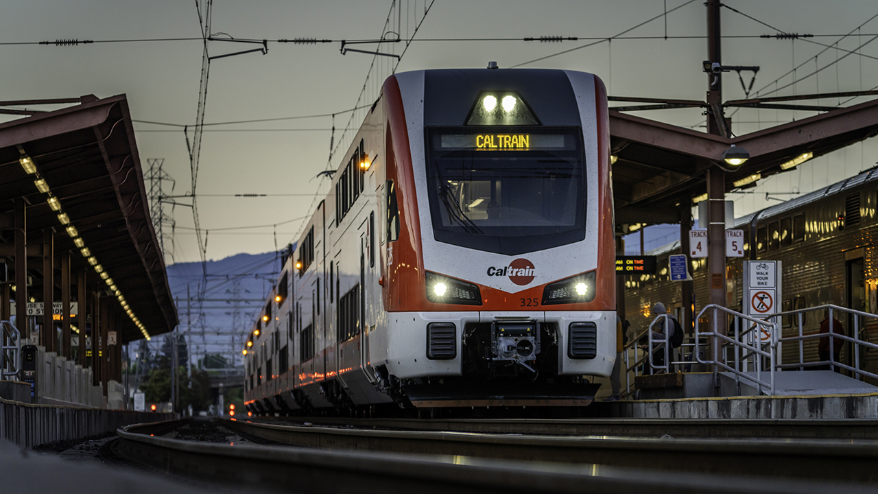 “After years of targeted improvements,” Caltrain Executive Director Michelle Bouchard said, the new Caltrain Corridor Right-of-Way Safety Strategy “establishes a comprehensive approach to reducing risk, strengthening accountability, and delivering the most effective treatments where they are needed most throughout the entire Caltrain corridor to keep the people and communities we serve safe.” (HNTB Photograph)