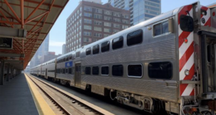 Metra on April 6 will start a pilot program asking riders to launch their Ventra electronic ticket or show their paper ticket before boarding selected trains at downtown stations. (Metra Photograph)
