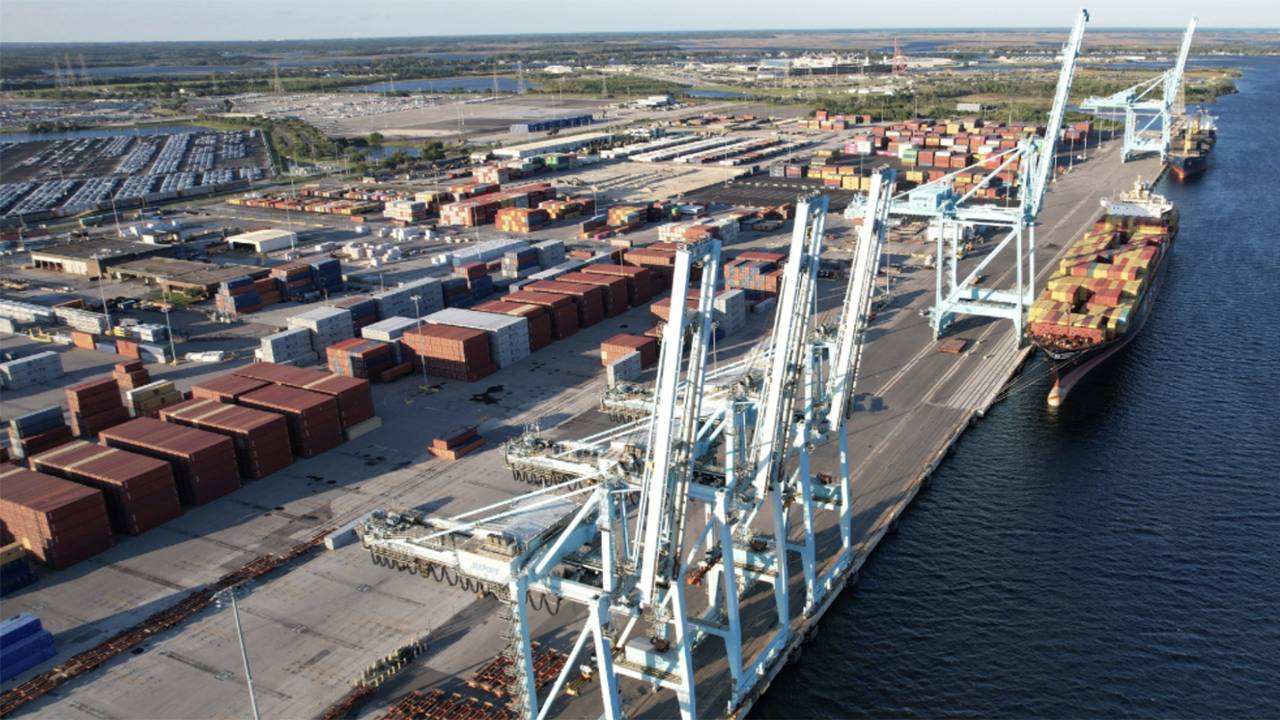 STV will lead engineering and design upgrades at JAXPORT’s Talleyrand Marine Terminal and Dames Point Marine Terminal. (Photograph Courtesy of STV)