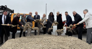 UP earlier this month was part of Cook County, Illinois’ groundbreaking for the $99.1 million Touhy Avenue Project. (Courtesy of UP)